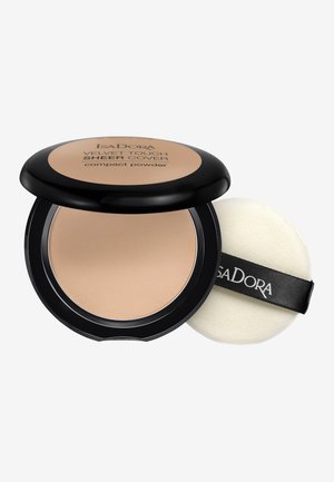 VELVET TOUCH SHEER COVER COMPACT POWDER - Powder - warm beige