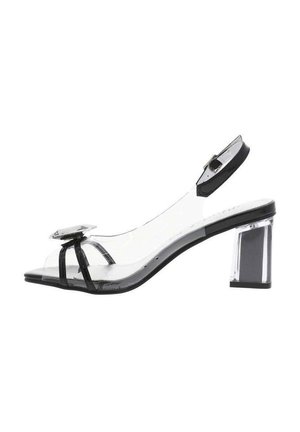 NU PIEDS - Sandales - noirs vernis