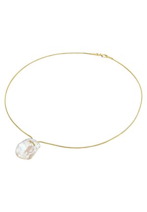 MIT ANHÄNGER  - Halskette - gold-coloured