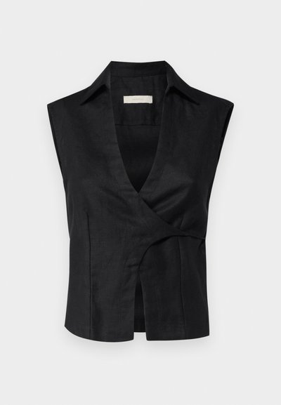 Faithfull the brand ANTIBES SLEEVELESS WRAP - Bluse - black