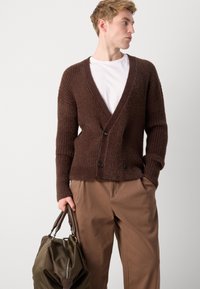 Scotch & Soda HAIRY CARDIGAN - Kardigán - demitasse