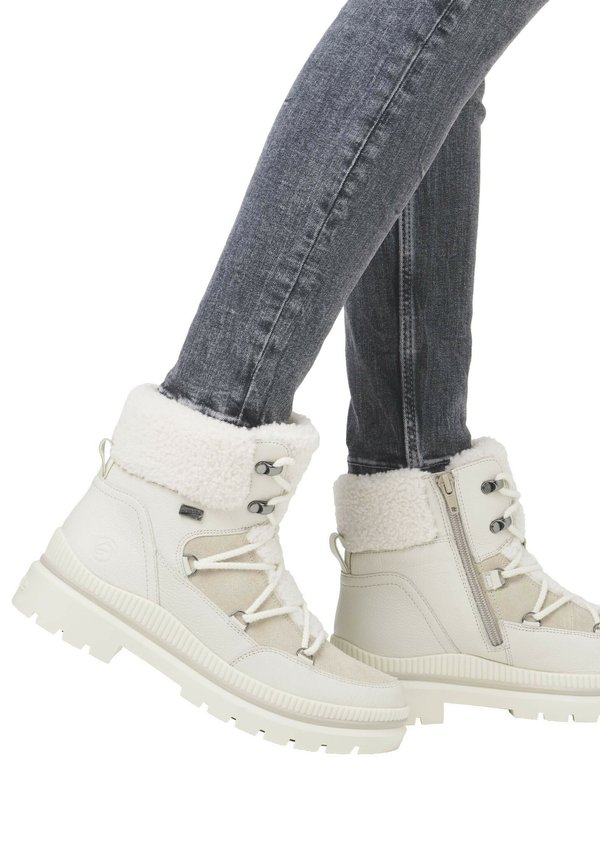 Snowboot/Winterstiefel - altweiß