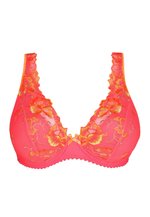 Top De Bikini Protest Mm Goa Con Copa C, Escote Halter, Push-up Integrado, Talla 42
