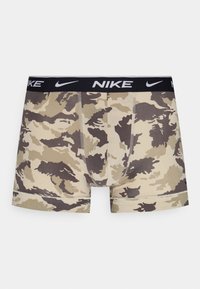 Nike Underwear TRUNK 3 PACK - Cuecas boxer - khaki/black