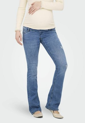 FLARED FIT  OLMBLUSH  - Flared Jeans - medium blue denim