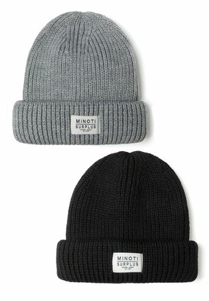 2 PACK - Bonnet - black grey