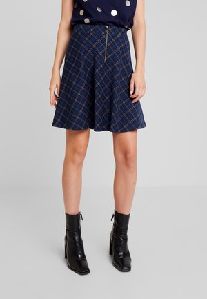 Falda acampanada - dark blue