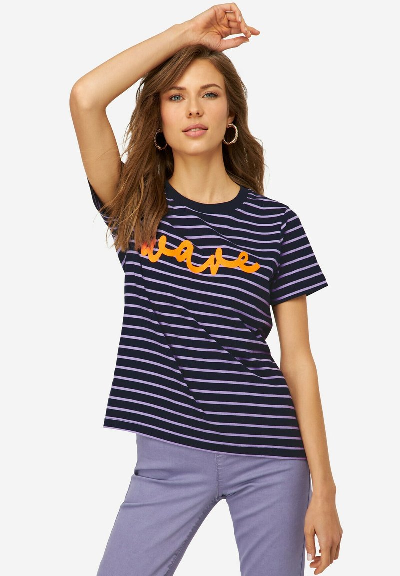 LAURASØN Camiseta estampada - dark blue