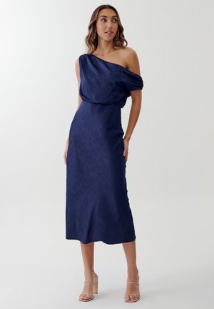 TUSSAH PHOENIX - Day dress - navy jacquard