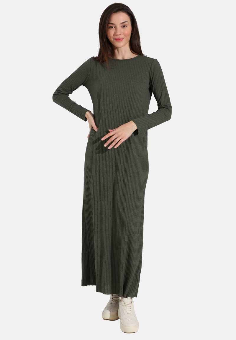 Modanisa Maxi-jurk - khaki