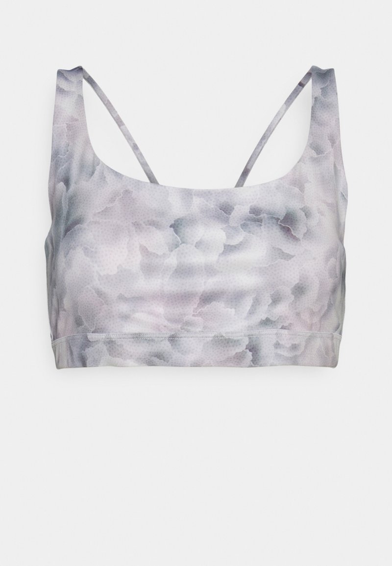 Athleta Sport-bh met light support lichtgrijs