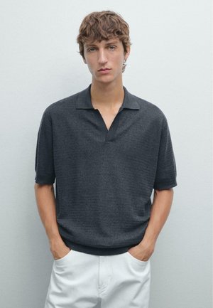 Massimo Dutti Polo - dark blue