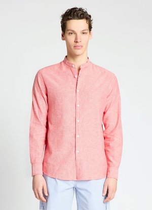 Calliope, CAMICIA TINTA UNITA - Shirt - corallo melange