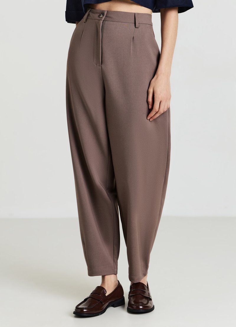 Calliope BALLOON FIT - Trousers - fango