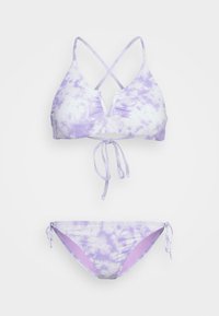 Selecionado, bright white/ lavender