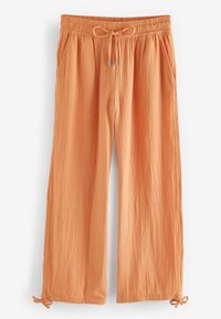 Next CRINKLE REGULAR FIT SET - Nattøj sæt - orange