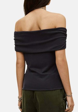 BA&SH, TOP BENE BARDOT ENCRE    - T-shirt imprimé - nero