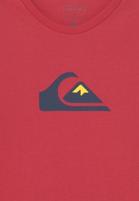 Quiksilver COMP LOGO TEE  - T-shirt estampada - american red
