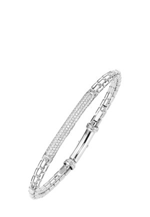 OPTIK MIT ZIRKONIA - Bracelet - silver-coloured