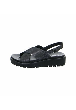 ara BILBAO - Sandaler m/ kilehæl - schwarz