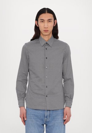 SHIRT - Chemise - blue navy/off white