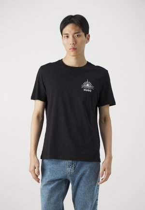 HUGO DEDICO - T-shirts med print - black