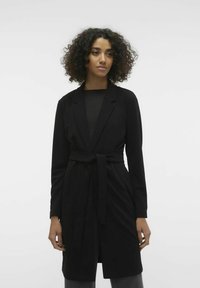 Vero Moda - VMLIVA LONG TIE BLAZER - Bleiseri - black Pienoiskuva 1