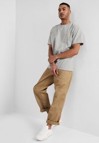 Carhartt WIP CHASE - Basic T-shirt - grey heather