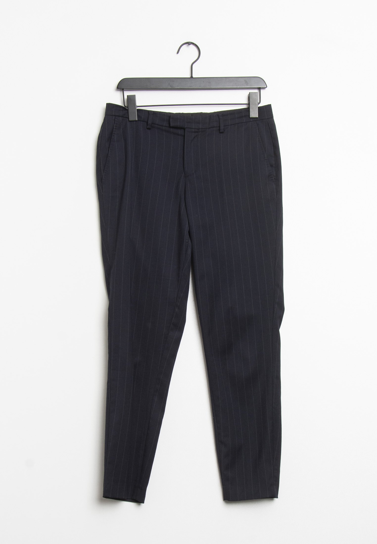 Selected Femme Chino Blue Dunkelblau Zalando De