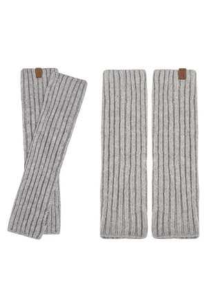 SET - Vingerloze handschoenen - grey