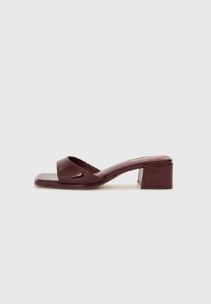 DASHAA - Heeled mules - bordo