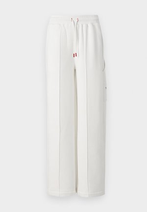 Tommy Jeans GRAPHIC PANT - Tracksuit bottoms - blanc de blanc