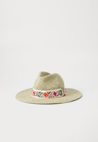 Maradji SOMBRERO FLEURS ORANGE - Hoed - natural