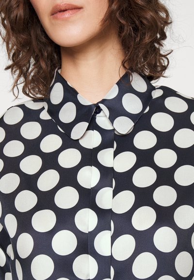 Dice Kayek SHIRT - Bluza s gumbima - big white
