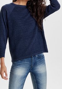 JDY Strickpullover - blue