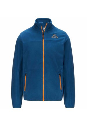 Giacca in pile - blue stellar - orange
