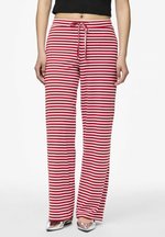 PIECES dam top PCLAYA - Bright White High risk red main image 0