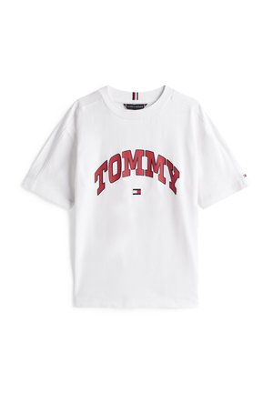 VARSITY RAISED - T-shirt med print - white