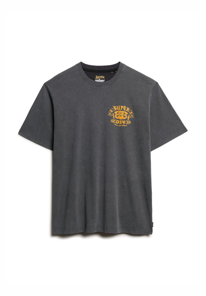 Superdry & Co T-shirt print zwart
