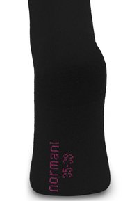 Normani KNEE HIGH SOCKS BI-COLOR - Kniestrümpfe - schwarz/beere