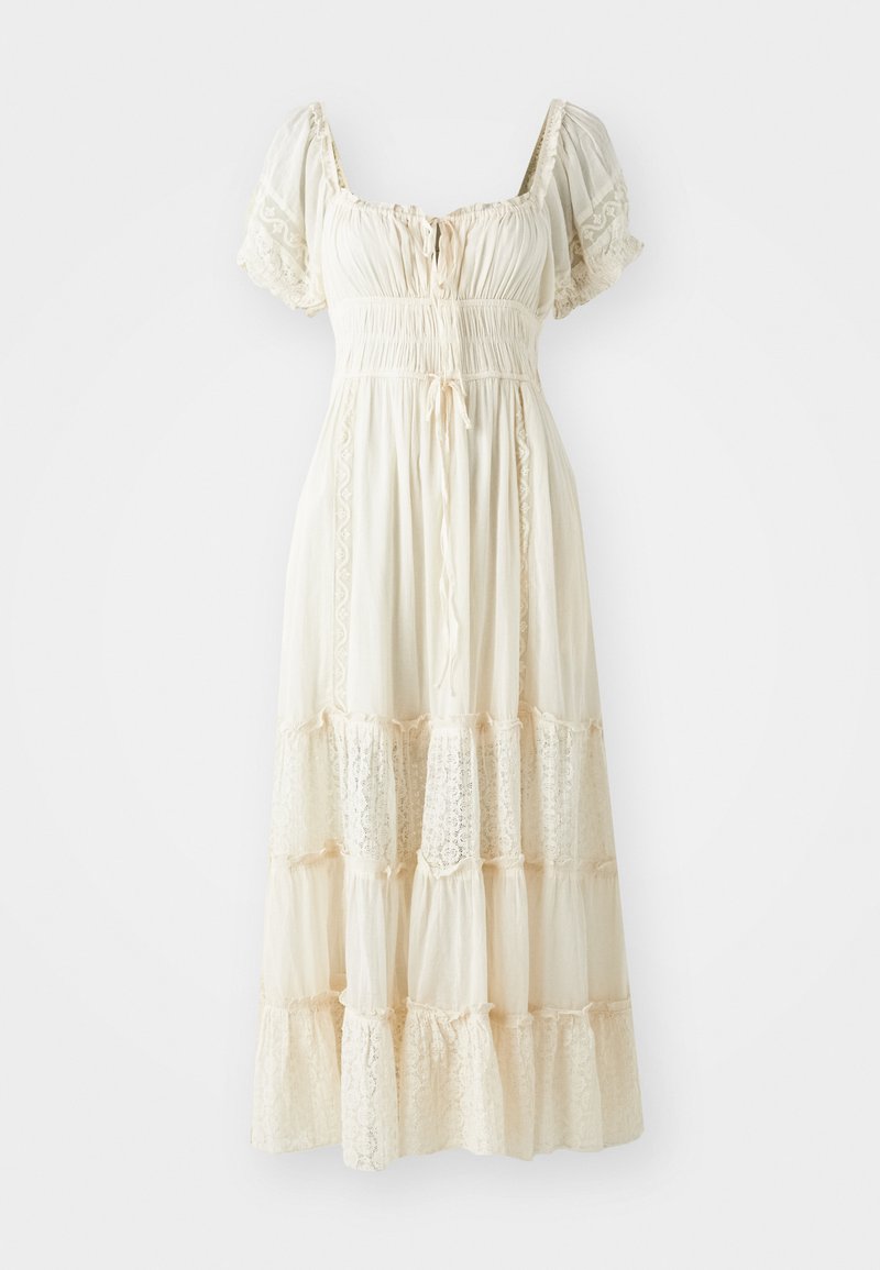 Free People FALLING SUN MIDI - Robe de jour - ivory/écru - ZALANDO