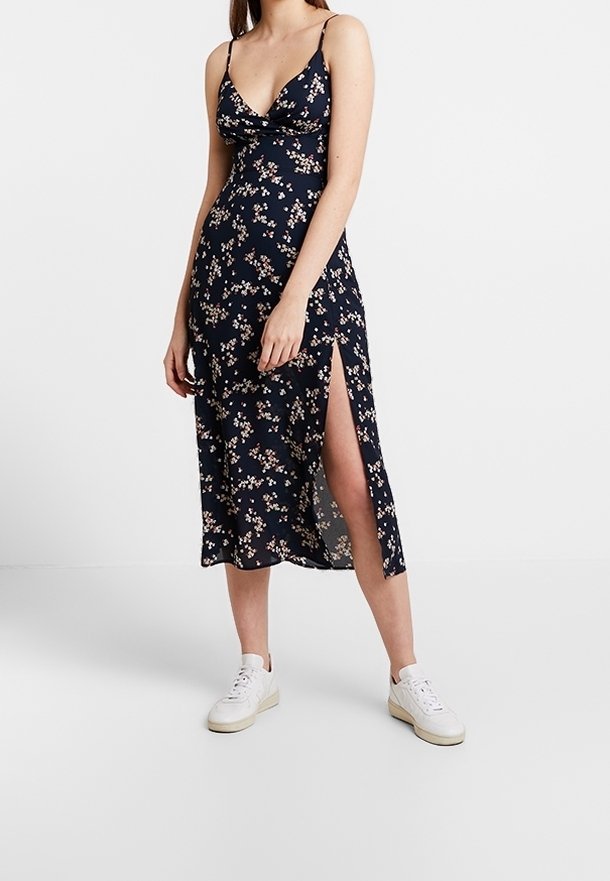 Abercrombie & Fitch Day dress - dark blue - (Pre-owned) - Zalando.ie