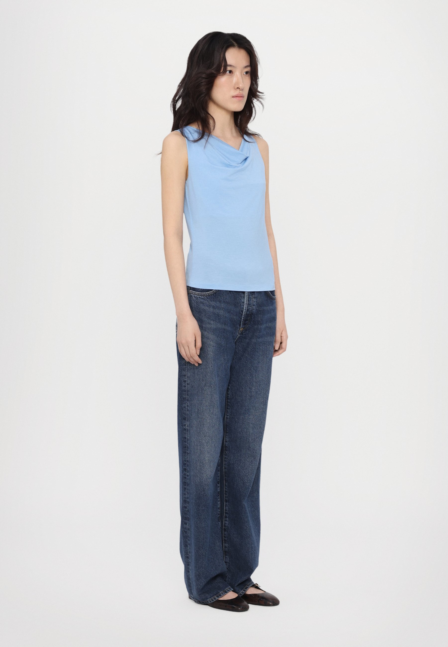 売れ筋商品|||タイガー オブ スウェーデン Tシャツ レディース トップス ELOIS - Top - summer sky Tiger of Sweden ELOIS - Top - summer sky/hellblau - Zalando.at