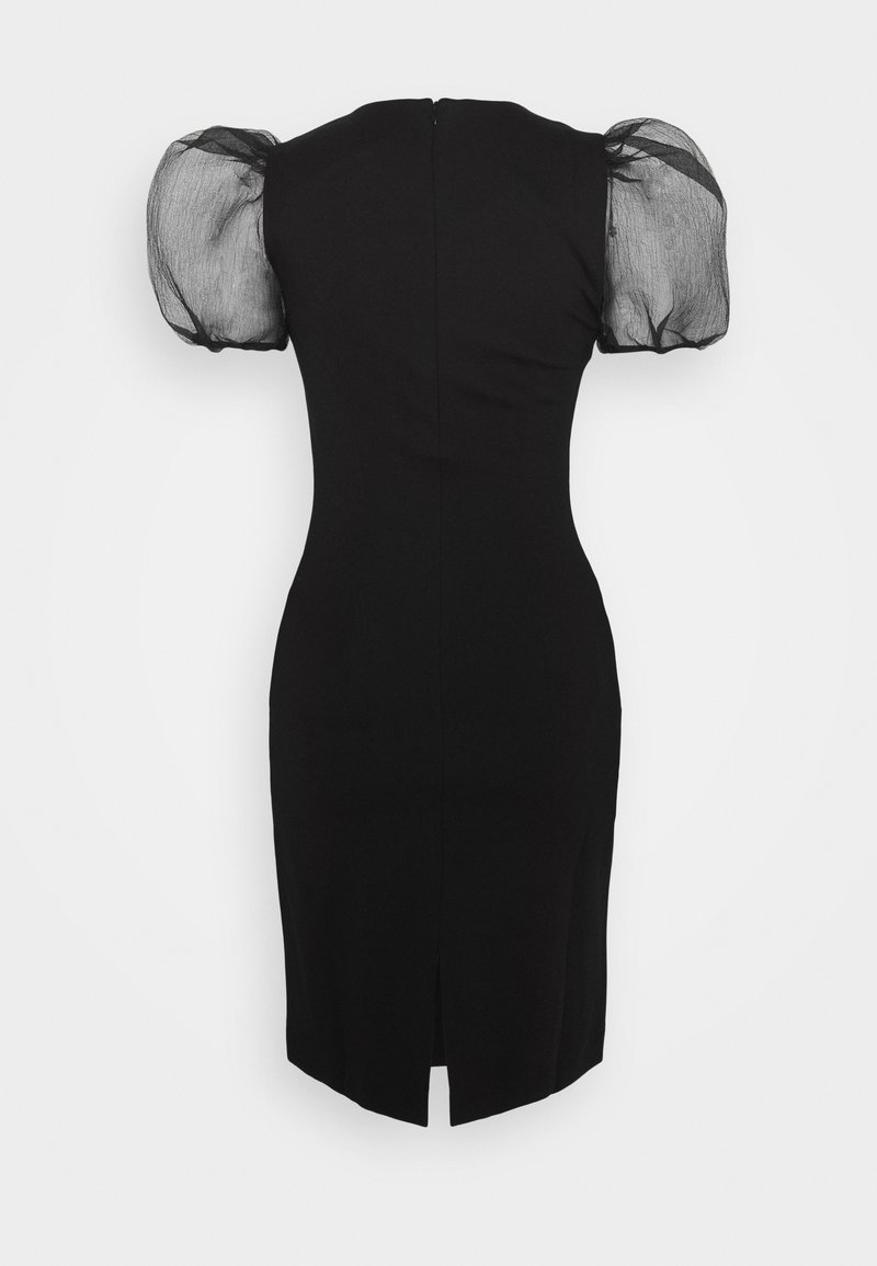 Karl Lagerfeld Sleeve Punto Dress Cocktailkleid Festliches Kleid Black Schwarz Zalando At