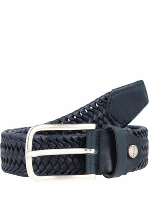 Vanzetti Gevlochten riem - navy