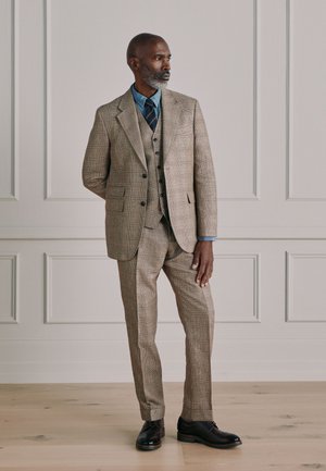 Next, REGULAR FIT - SIGNATURE TAILORED FIT BRITISH MOONS CHECK  - Veste de costume - neutral