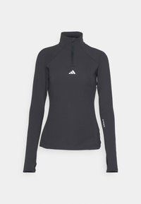 adidas Performance TECHFIT COLD.RDY 1/4 ZIP LONG SLEEVE - Pitkähihainen paita - black