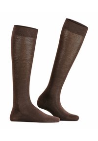 FALKE Sensitive London - Calzettoni - dark brown