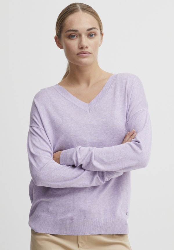 OXHelle - Jumper - purple rose melange
