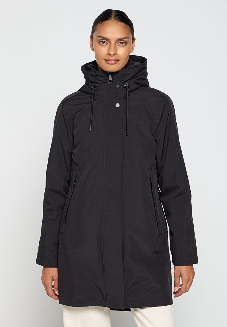 FUCHS SCHMITT Halflange jas zwart FUCHS SCHMITT Halflange jas zwart